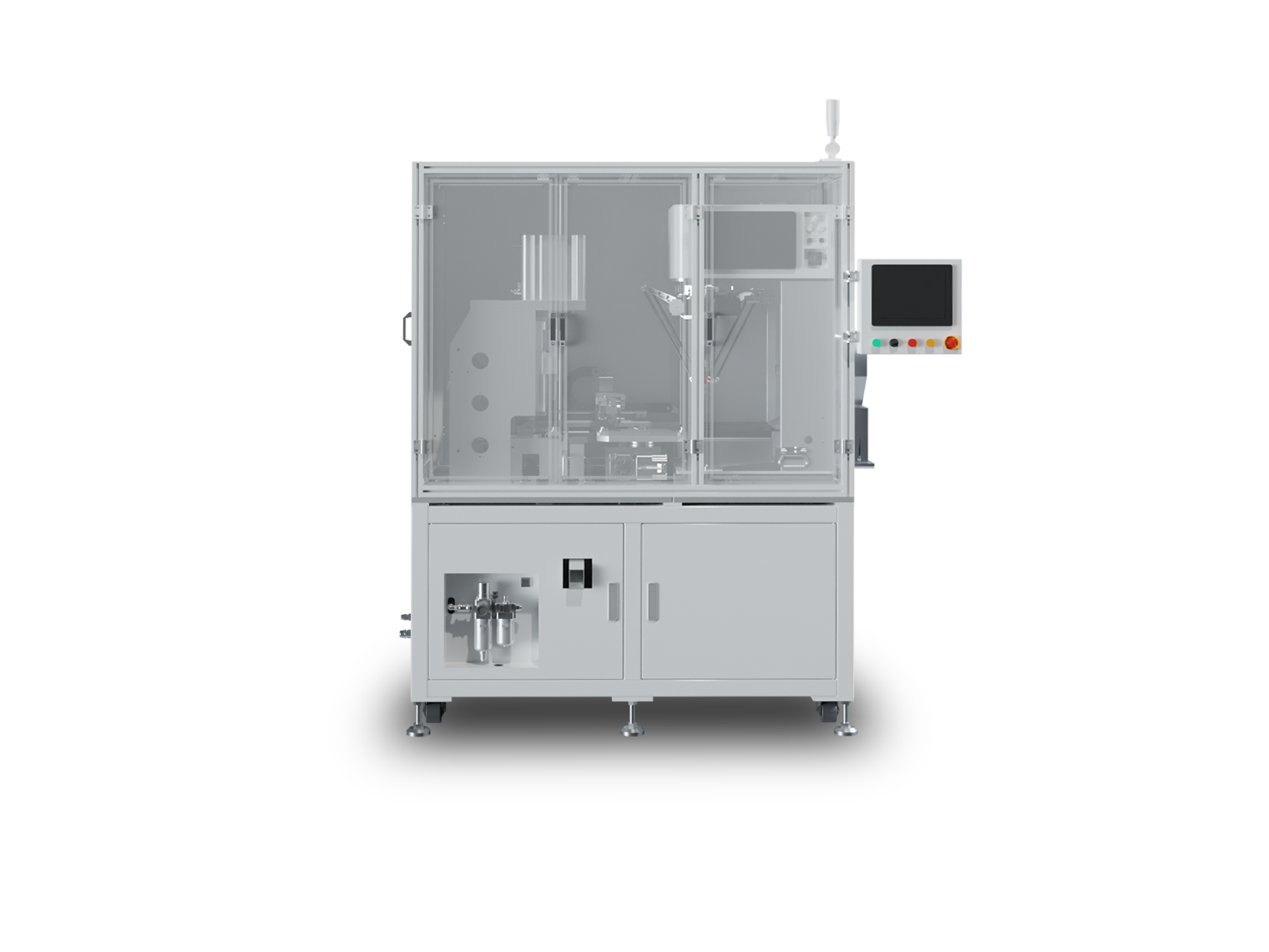 膽蓋自動沖缺和壓字碼機